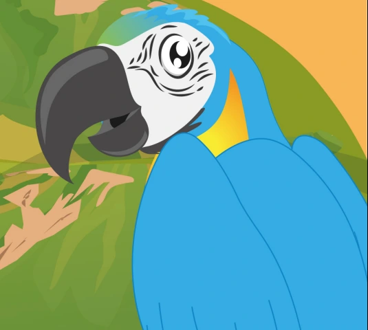 Ilustração da aventura Bico e Sementinhas