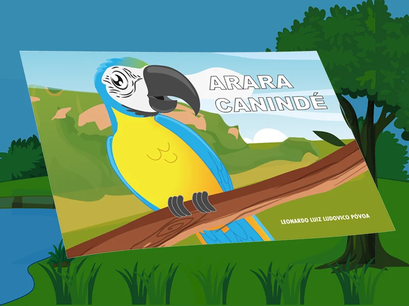 Capa do livro Arara Canindé