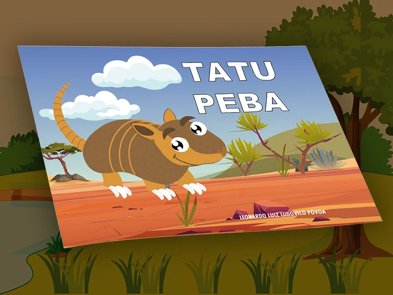 Capa do livro Tatu Peba