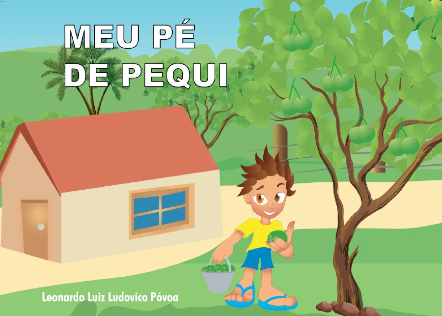 Capa de Meu Pé de Pequi, uma das obras sobre o Tocantins