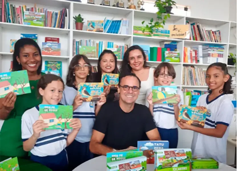 Imagem da publicação: Lançamento de O Ipê e a Sabiá