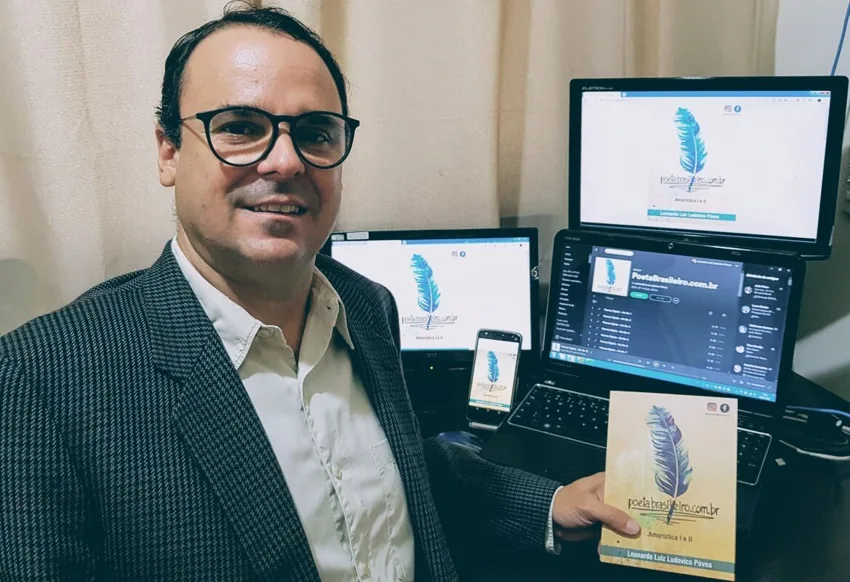 Imagem da publicação: Livro Poeta Brasileiro e atrações musicais