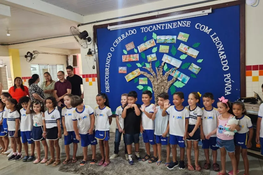 Imagem da publicação: Encontro na Escola Degraus do Saber
